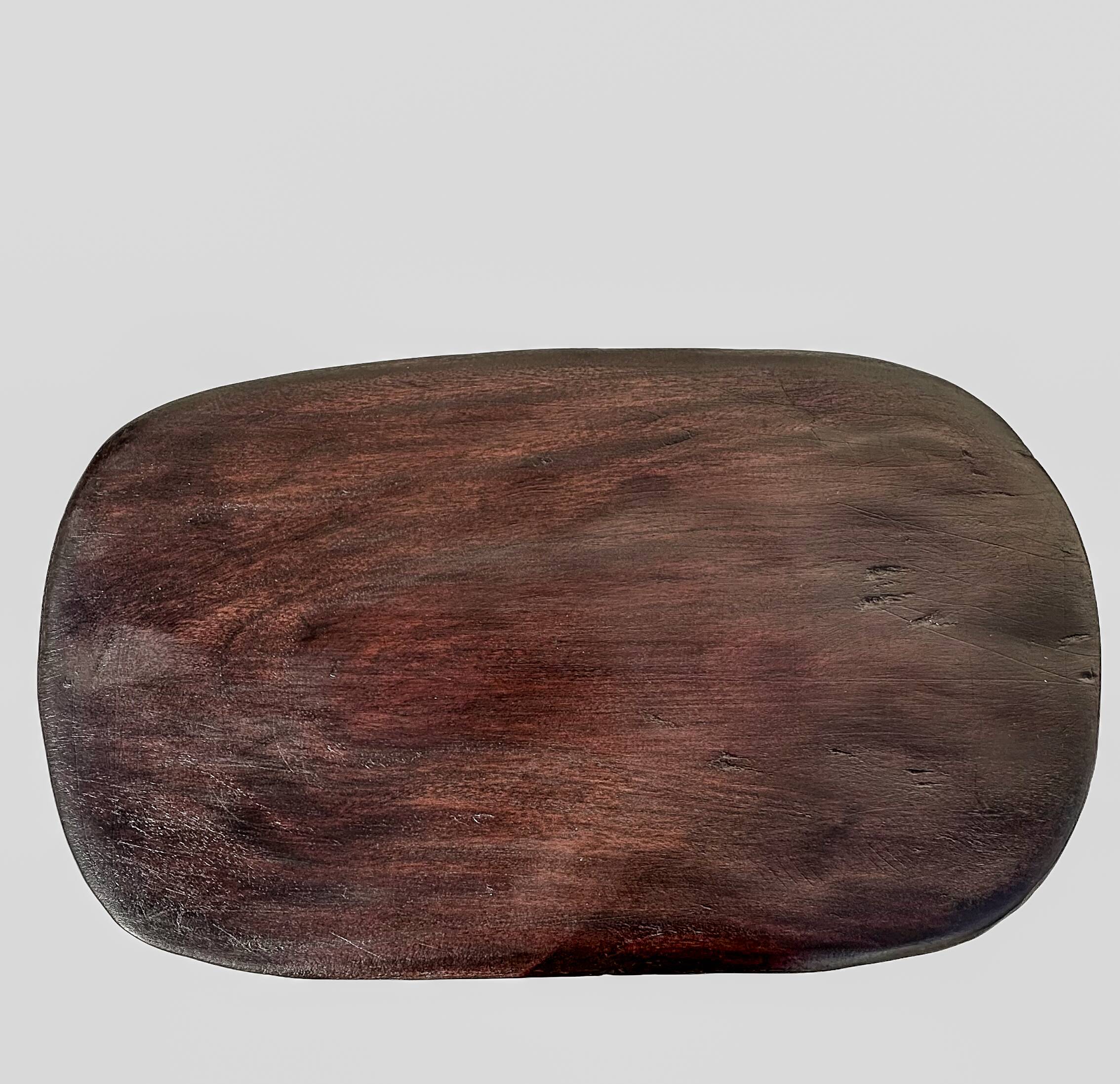 Senoufo Stool N1 "in solid wood | hand-carved | Authentic Piece