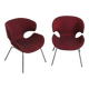 Paire de Fauteuils Kabuto par Isamu Kenmochi, Tendo Mokko Japon 1965