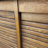 Sliding curtain binder 1950