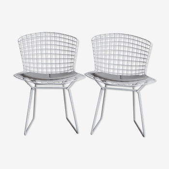 Pair of Wire chairs, designed by Bertoia for Knoll International