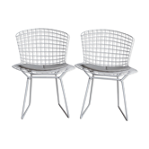 Pair of Wire chairs, designed by Bertoia for Knoll International