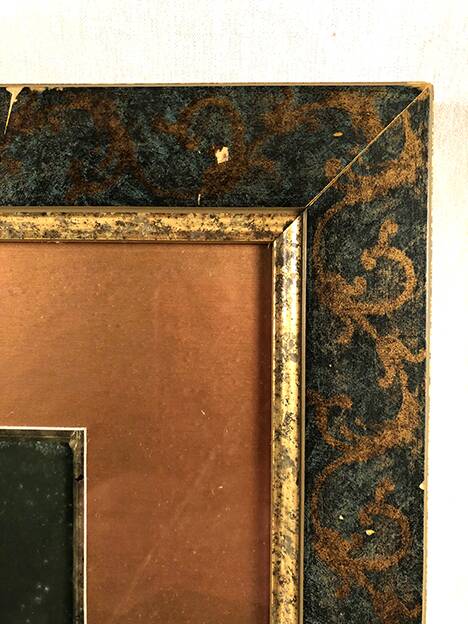 Large pastel signed Annie Faure, still life with flowers and fruits