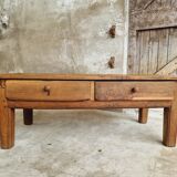 Antique coffee table TV furniture 19th century