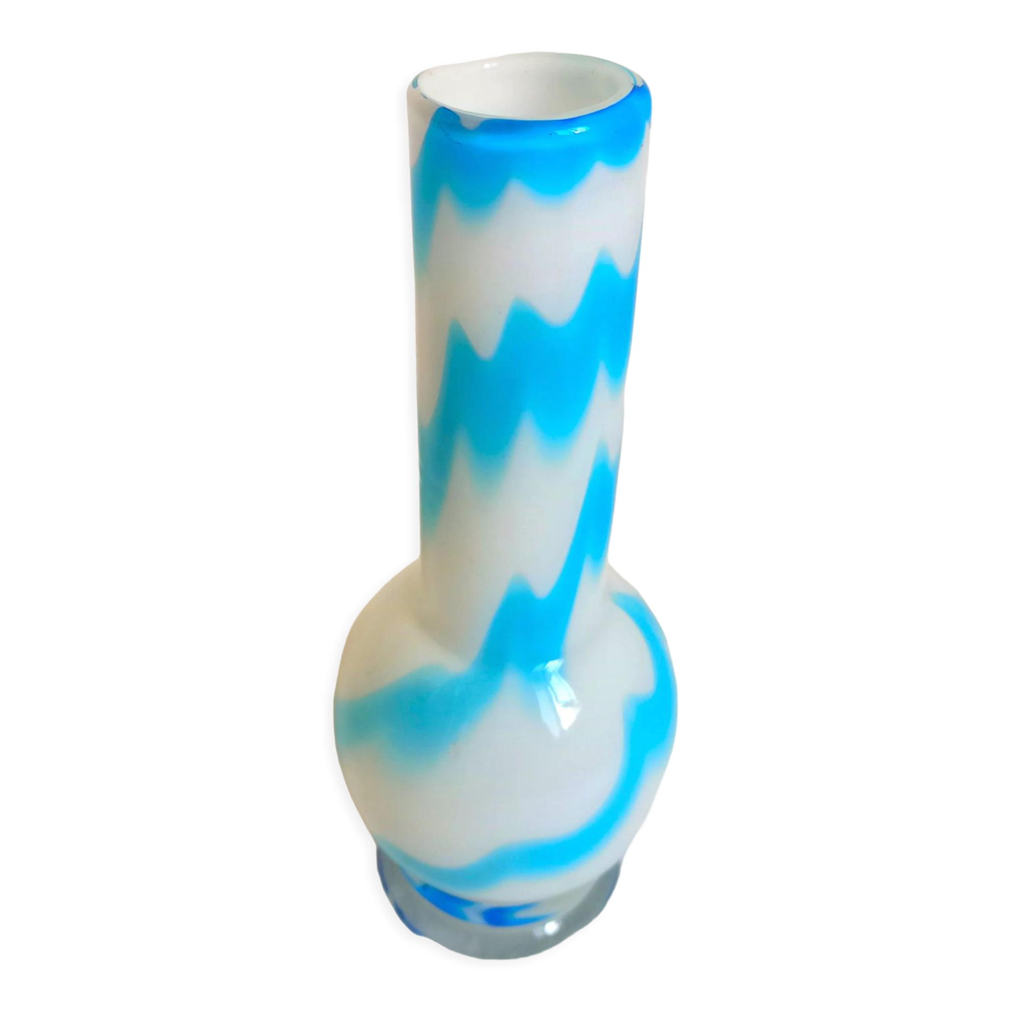 Vase Murano des années 70 de Carlo Moretti 25 cm