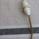 Pied de lampe en bois