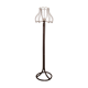 Lampadaire en rotin