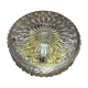 Plafonnier en verre moulé