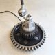 Vintage industrial floor lamp with 3 arms, Jieldé