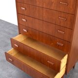 Mid-Century Danish Teak Chest of Drawers, 1960s.
