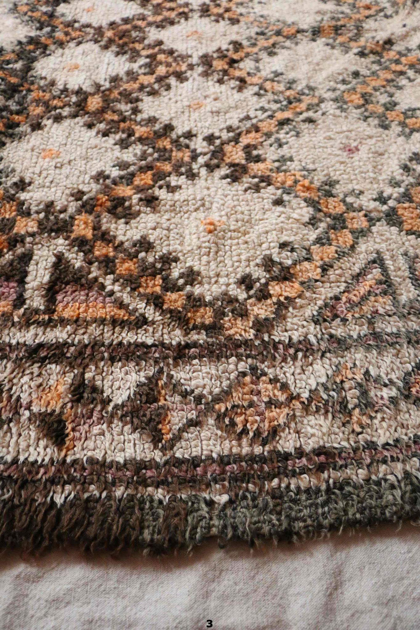 Tapis beni ouarain ancien marocain