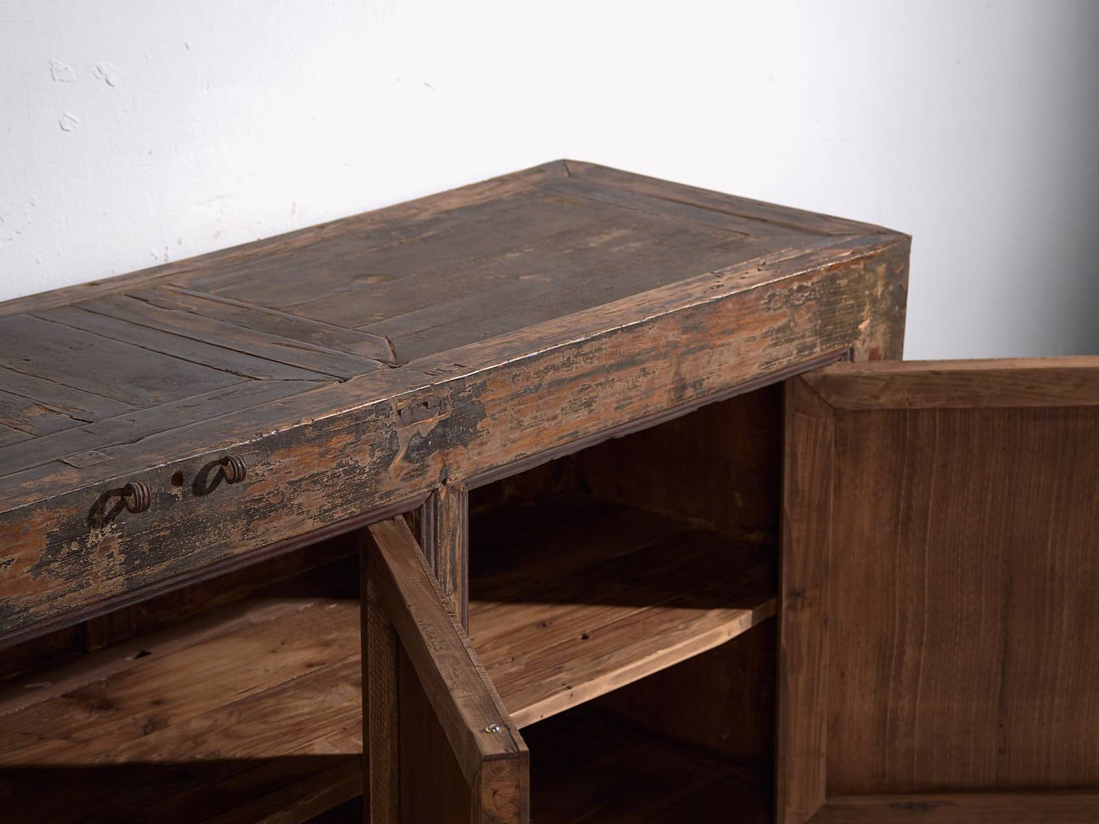 Antique wabi sabi style sideboard (c.1900) #24