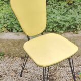 2 vintage floral deckchairs