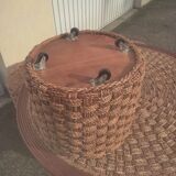 Table basse et 4 tabourets