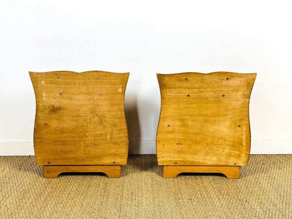 2 tables de chevet Art déco, 1940