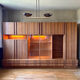 Wall unit / bookcase Italian Luigi Bartolini 1960