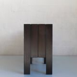 4-door sideboard in tinted solid iroko