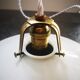 Old suspension lampshade opaline white Art Deco 1930 Ø 26 cm