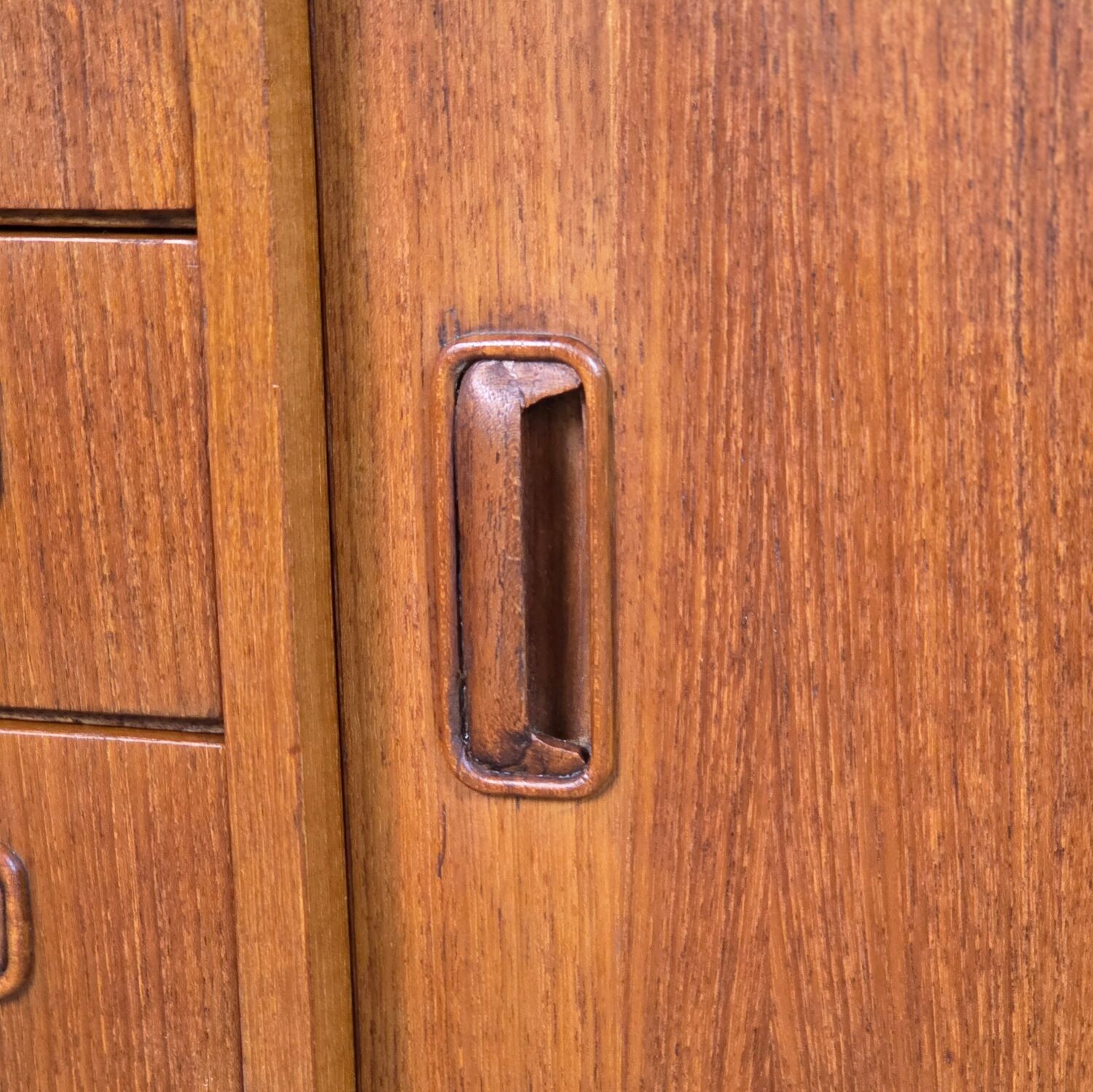 Müsterring Möbel, vintage 1960s teak sideboard 243cm!