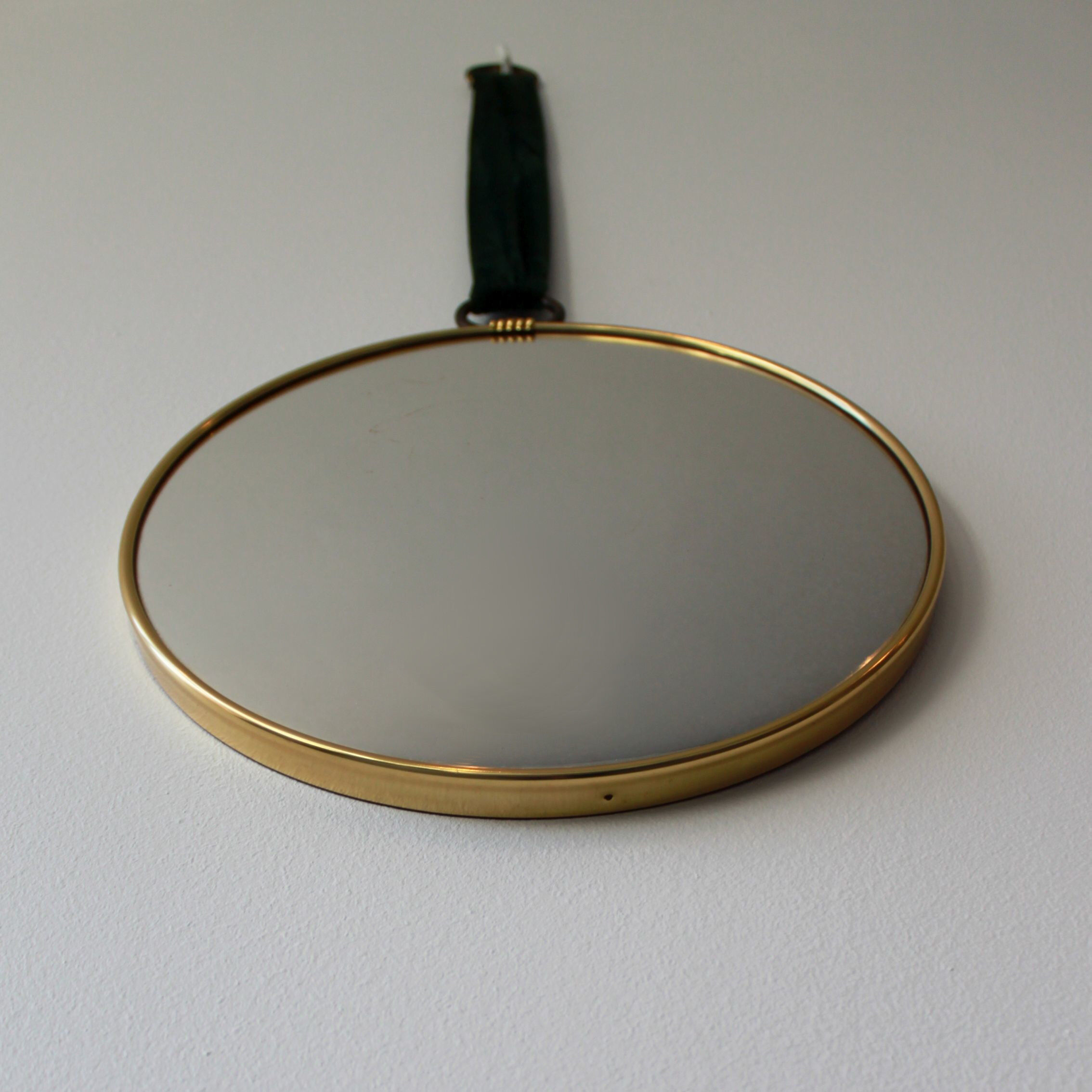 Witch eye round mirror 1950 30cm