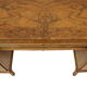 Vintage walnut desk made in the 1950s