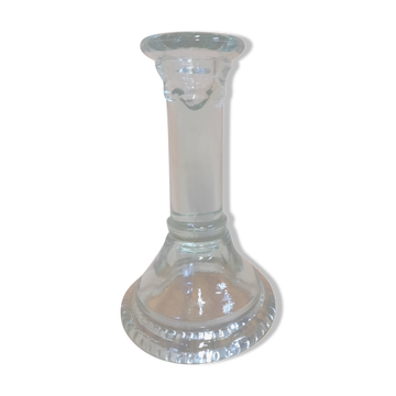 Bougeoir en verre