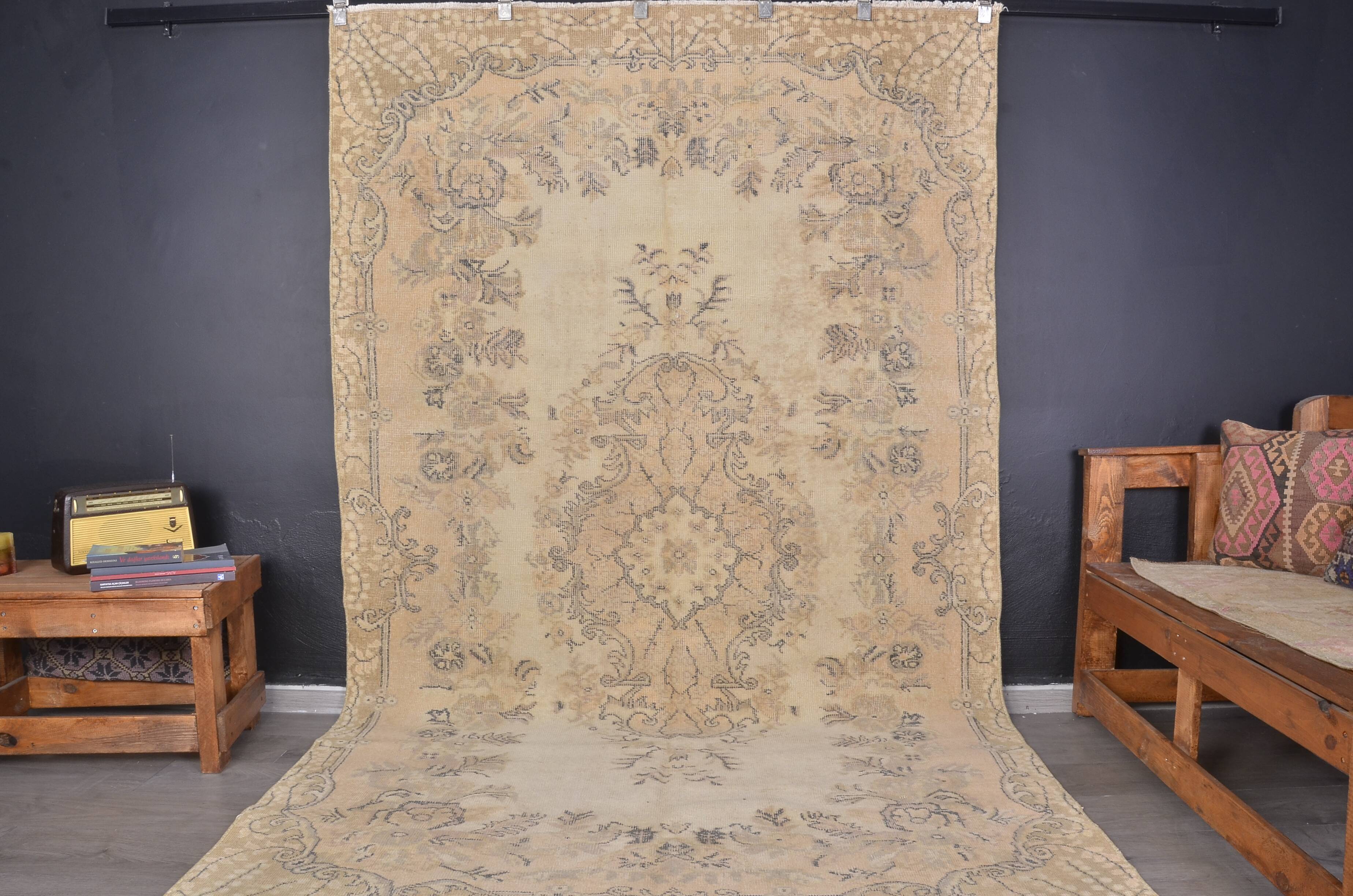 Vintage Biege Anatolian Vintage Carpet sku-2341