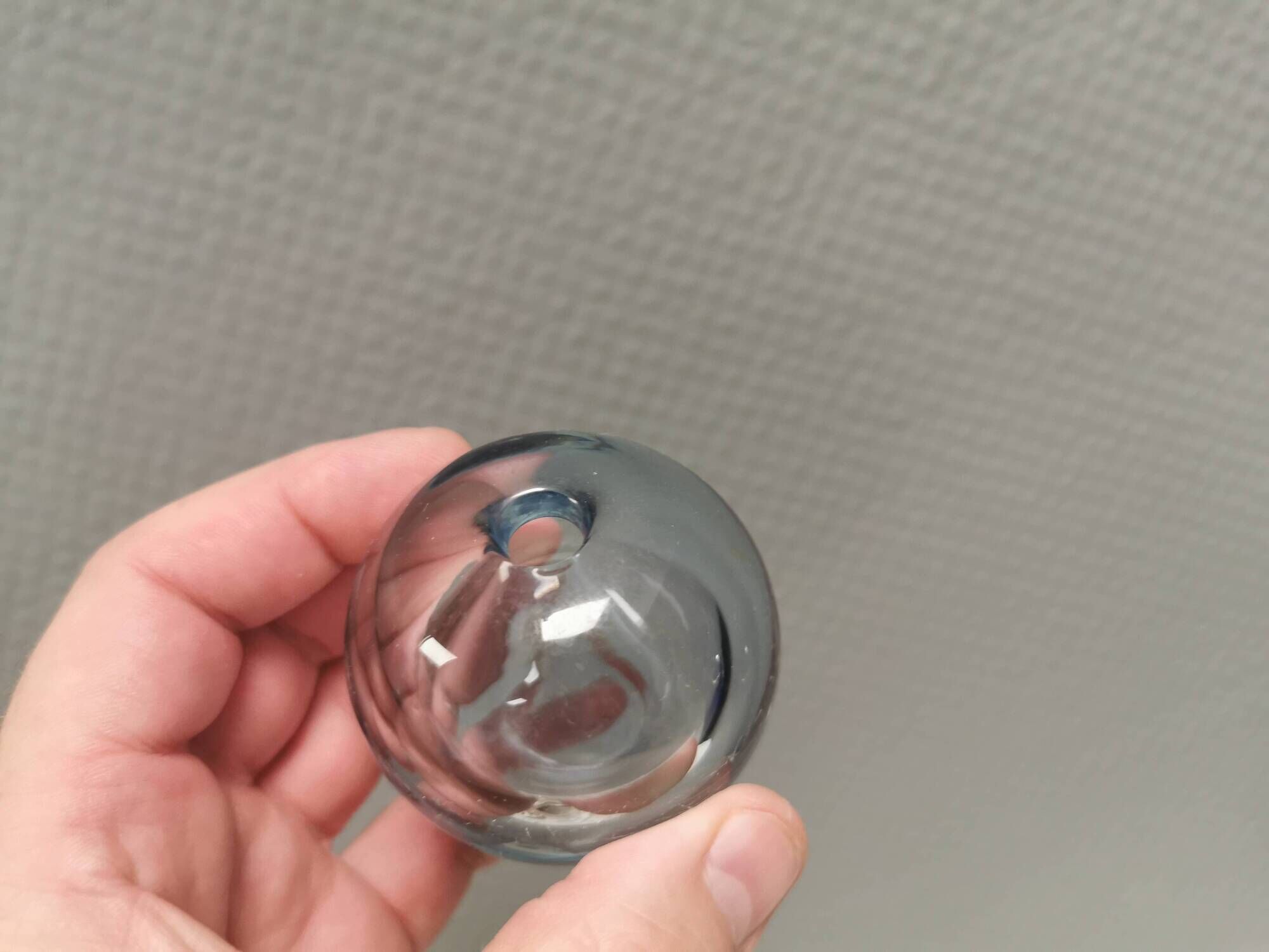 Two small "Rondo" ball vases by Per Lütken for Holmegaard Glassworks 1961