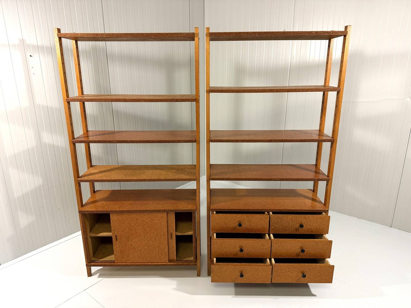 Pressed wooden wall units 1960’s