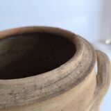 Pottery, old stoneware salt cellar