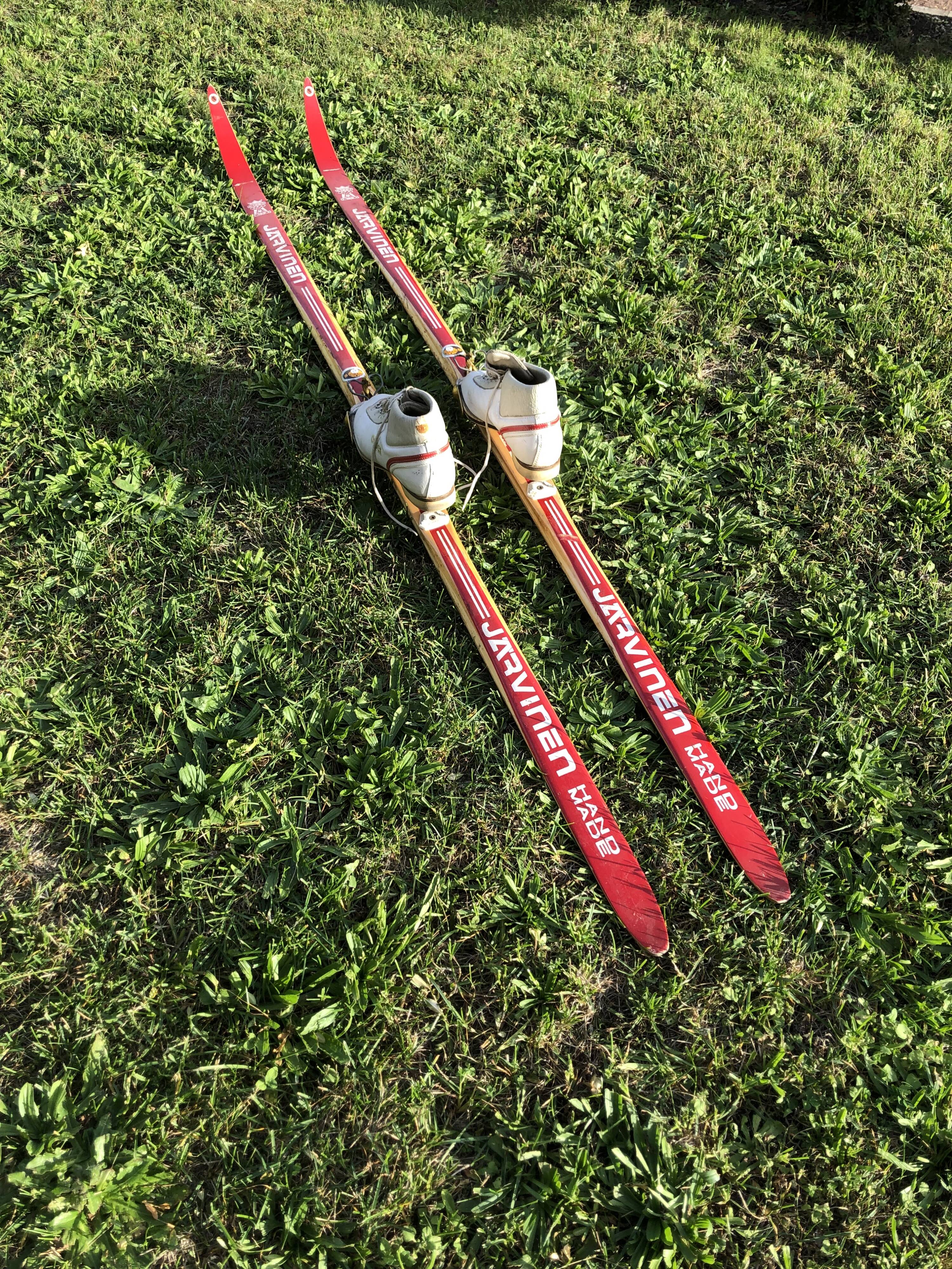Esko Jarvinen vintage skis
