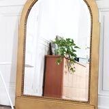 Gilded wood mirror