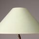 France pebble table lamp by François Chatain, 1980s