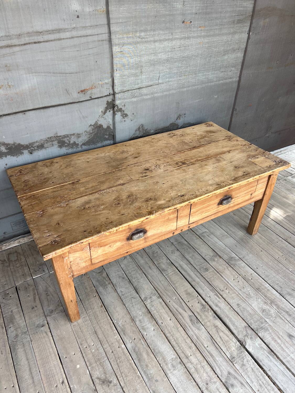 Old coffee table