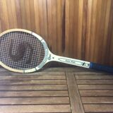 Old snauwaert expert tennis racket wood + zéphyr cross