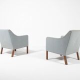 Set of two Danish Modern club chairs from Einar Larsen, 1950’s