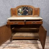 Art Nouveau period burl sideboard circa 1900