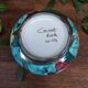 Coupelle en céramique vintage motifs fleuris