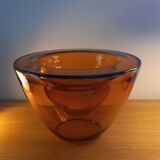 Coupe en verre ambré début 2000's