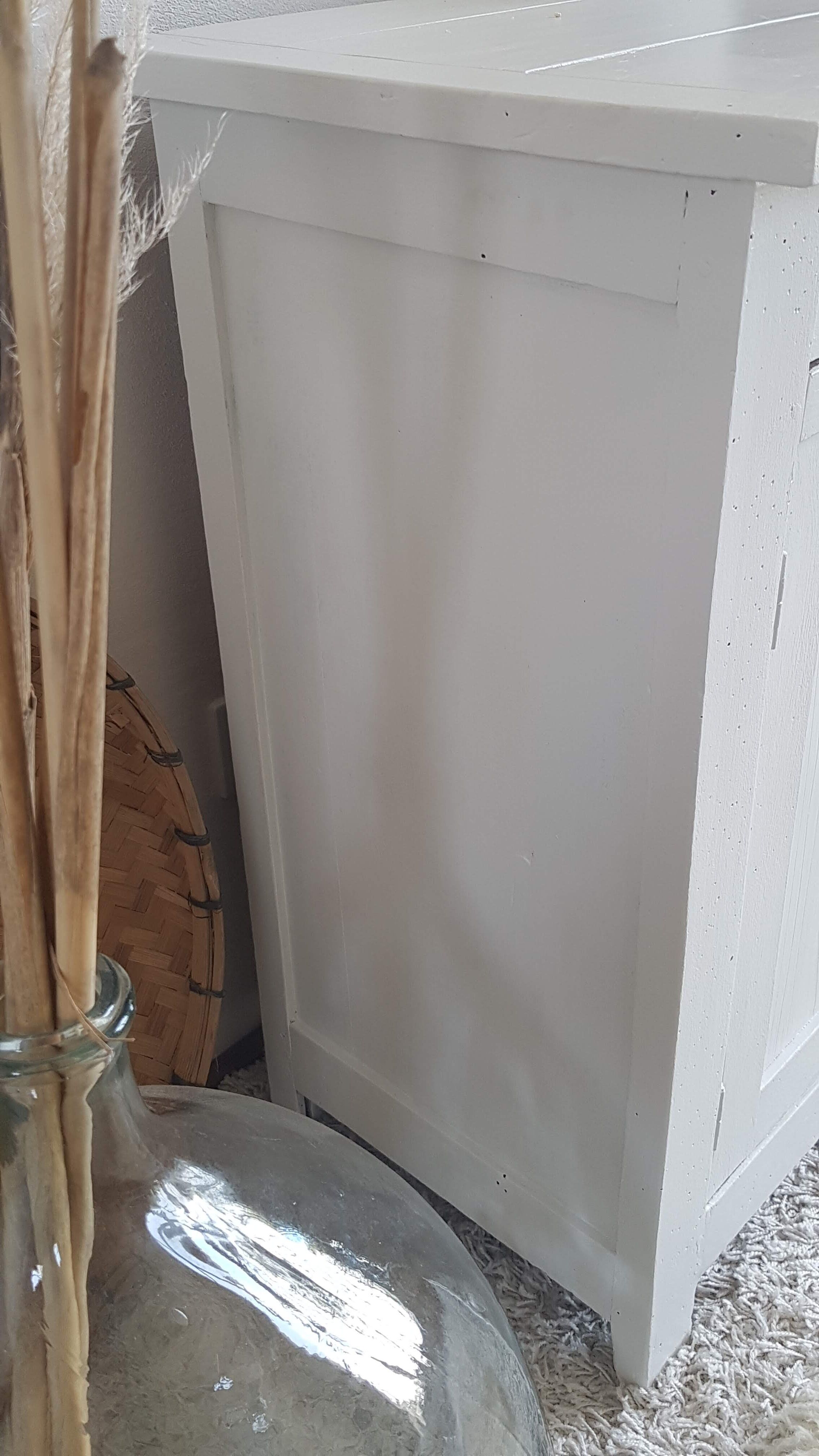 Old White Parisian Buffet