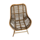 Rattan armchair