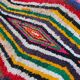 Boucherouite vintage Moroccan rug, Azilal berber area rug