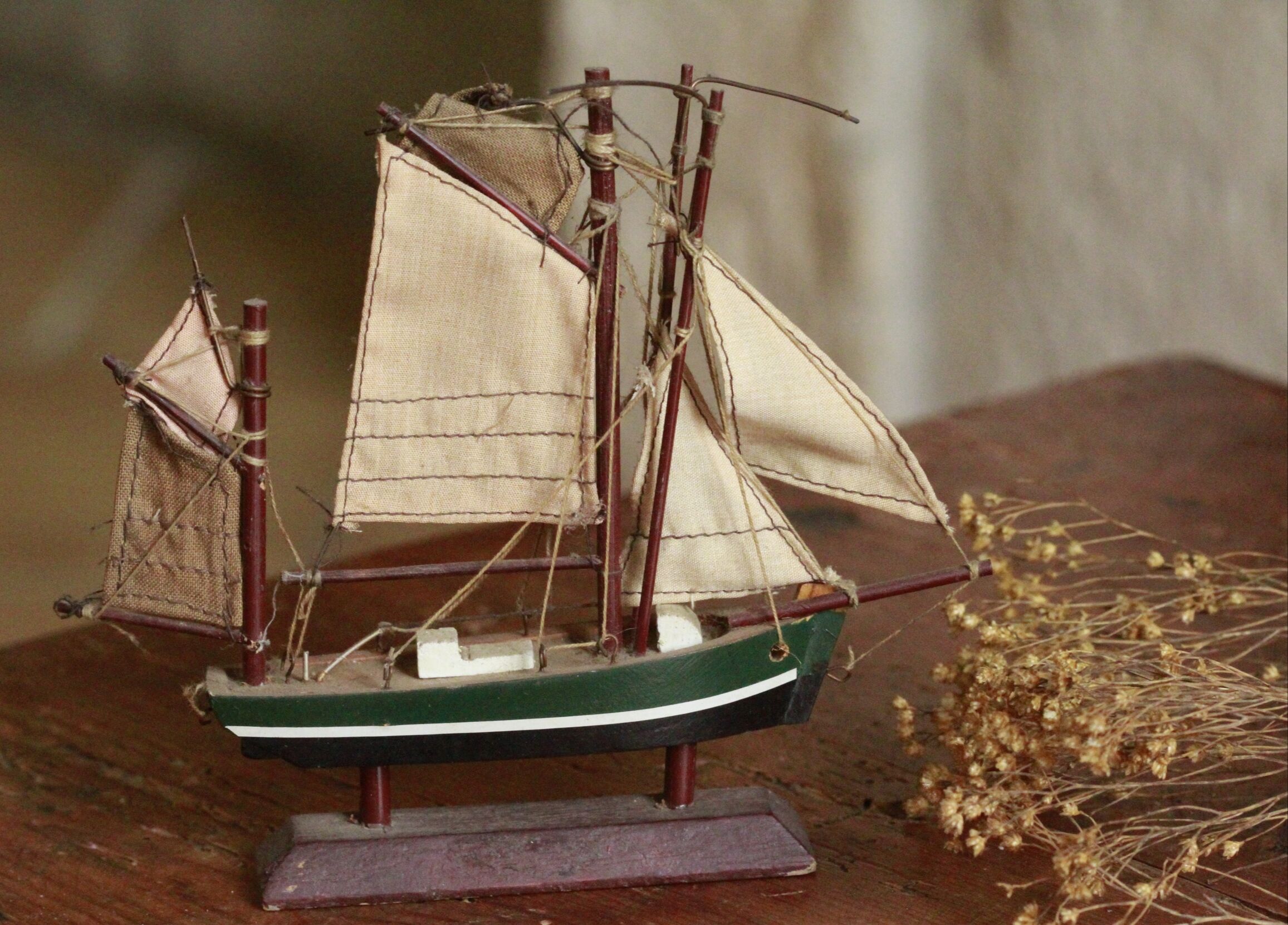 Old model boat