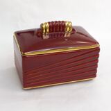 B. Letalle Art Deco Biscuit Box