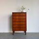 Vintage Danish chest of drawers in teak