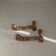 Gold door handles