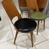 Set of 4 Baumann Mondor Bistro Chairs 1960