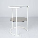 Lacquered side table with two shelves, France, 1970s