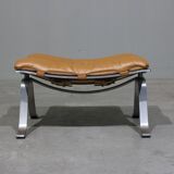 Lounge Chair and Ottoman from Arne Norell Ab, 1960s