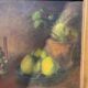 Still life with three apples, oil on canvas, 1940