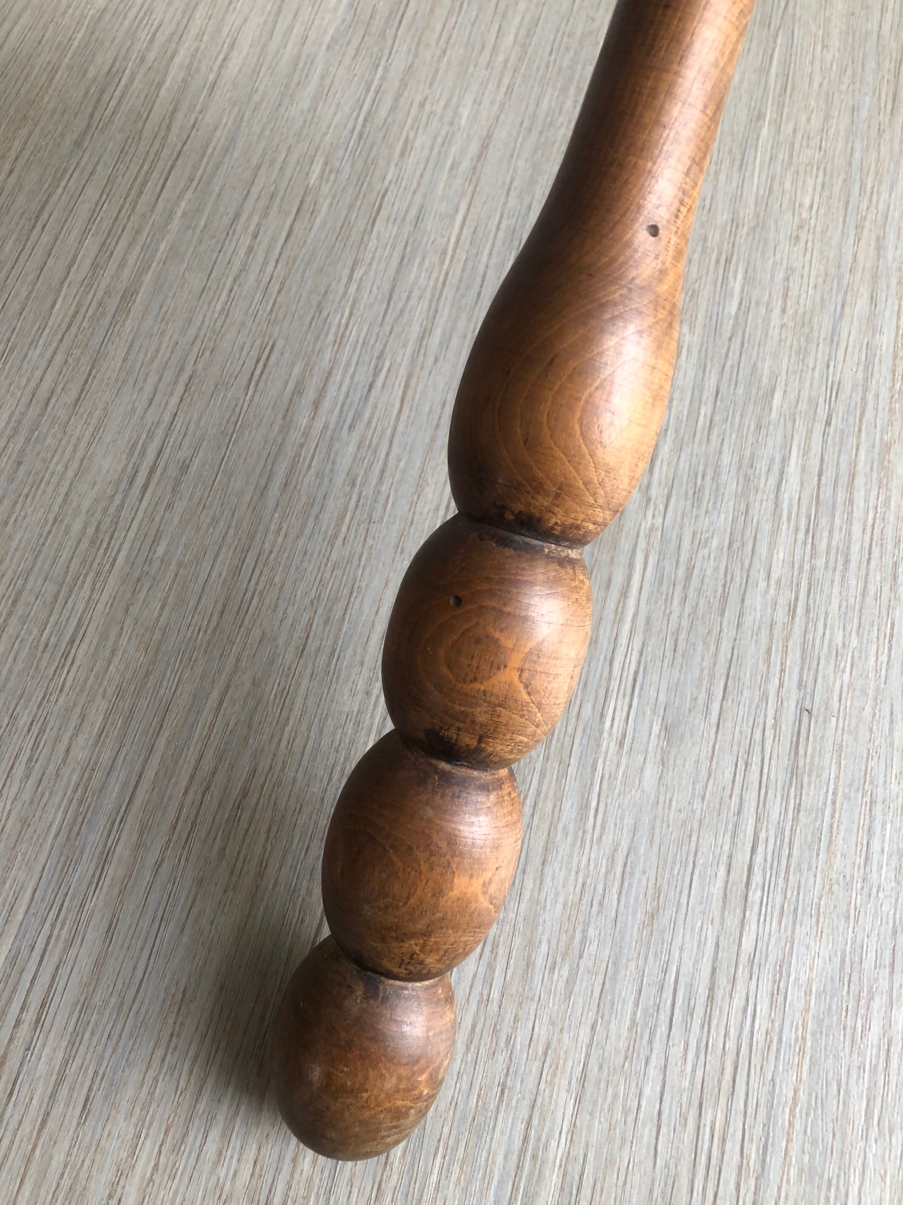 Tabouret tripode bois